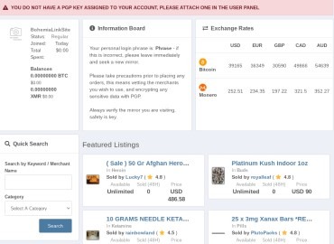 bohemia market darknet