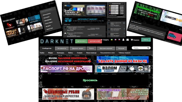 what is the darknet market