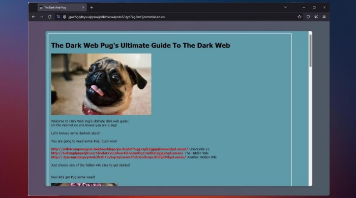 how do i access dark web