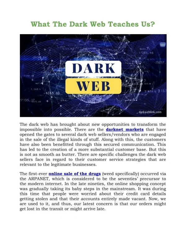 is the dark web real