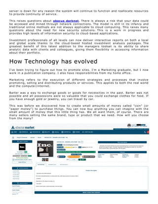 what is the darknet market