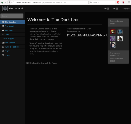 sites on dark web