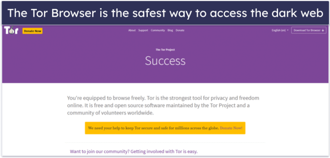 how to use the dark web